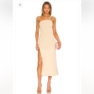 For Love & Lemons, Keisha cut out midi dress